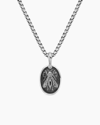 Petrvs® Bee Amulet|Sterling Silver, 17.8mm