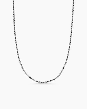 Box Chain Necklace|Sterling Silver, 1.7mm