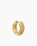 Streamline® Hoop Earring|18K Yellow Gold, 14mm