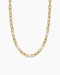 DY Madison® Chain Necklace|18K Yellow Gold with Diamonds, 8.5mm