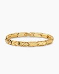 Chevron Link Bracelet|18K Yellow Gold, 7.6mm