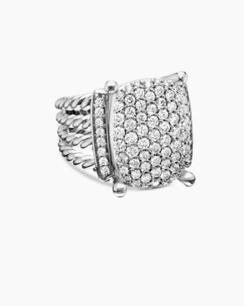 Wheaton® Ring|Sterling Silver with Diamonds, 16.7mm