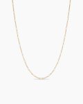 Pearl Classics Station Necklace|18K Yellow Gold, 3.5mm