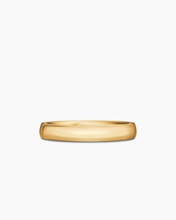 Streamline® Band Ring|18K Yellow Gold, 4mm