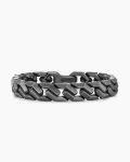 Curb Chain Angular Link Bracelet|Titanium, 11.5mm
