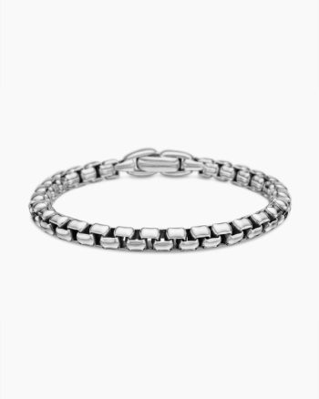 Box Chain Bracelet|Sterling Silver, 5mm