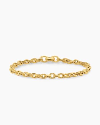 DY Mercer® Petite Chain Bracelet|18K Yellow Gold, 4.5mm