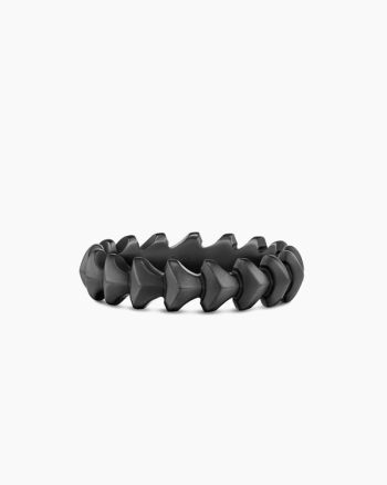Armory® Band Ring|Black Titanium, 6.2mm