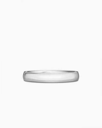 Streamline® Band Ring|18K White Gold, 4mm