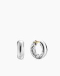 DY Mercer® Micro Hoop Earrings|Sterling Silver, 13.4mm