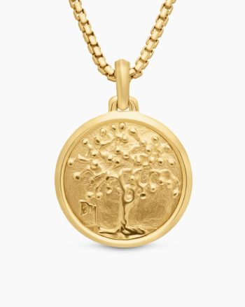 Petrvs® Tree of Life Amulet|18K Yellow Gold, 29mm