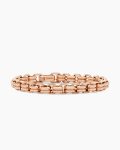 Streamline® Double Link Bracelet|18K Rose Gold, 8mm