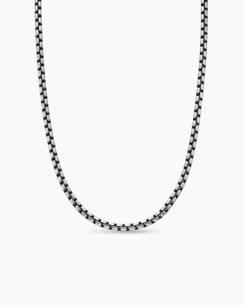 Box Chain Necklace|Sterling Silver, 3.6mm