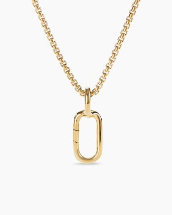 Lexington Amulet Holder|18K Yellow Gold, 21mm