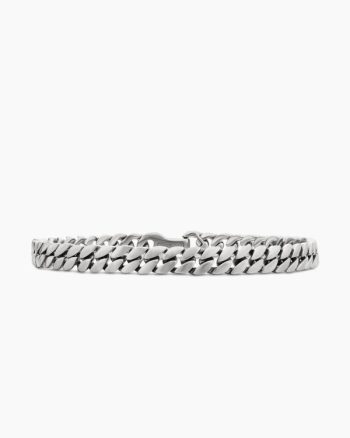 Curb Chain Bracelet|Sterling Silver, 6mm