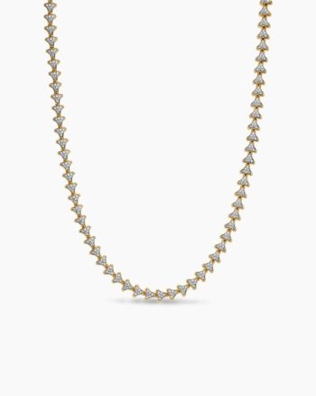 Armory® Necklace|18K Yellow Gold with Diamonds, 7.5mm
