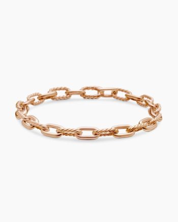 DY Madison® Chain Bracelet|18K Rose Gold, 6mm