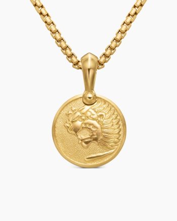 Petrvs® Lion Amulet|18K Yellow Gold, 19.3mm