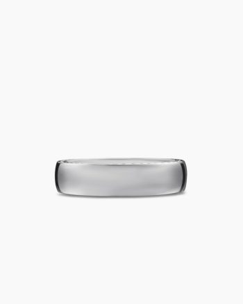 Streamline® Band Ring|Sterling Silver, 6mm