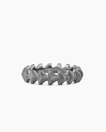 Armory® Band Ring|Grey Titanium, 6.2mm