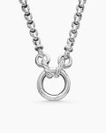 Smooth Amulet Vehicle Box Chain Necklace|Sterling Silver, 3.6mm