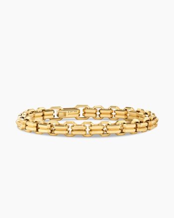 Streamline® Double Link Bracelet|18K Yellow Gold, 8mm