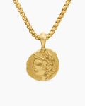 Virgo Amulet|18K Yellow Gold, 17mm