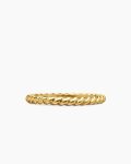DY Cable Band Ring|18K Yellow Gold, 3mm
