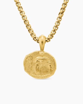 Cancer Amulet|18K Yellow Gold, 17mm