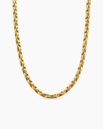 Streamline® Elongated Chain Necklace|18K Yellow Gold, 6mm