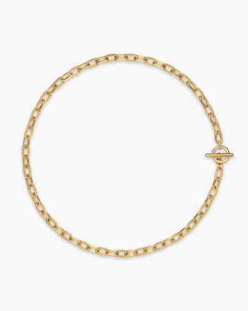 DY Madison® Toggle Chain Necklace|18K Yellow Gold, 5.5mm