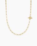 DY Madison® Elongated Chain Necklace|18K Yellow Gold, 3.5mm
