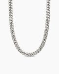Curb Chain Necklace|Sterling Silver, 11.5mm