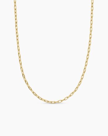 DY Madison® Chain Necklace|18K Yellow Gold, 3mm