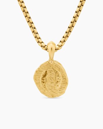 Pisces Amulet|18K Yellow Gold, 17mm