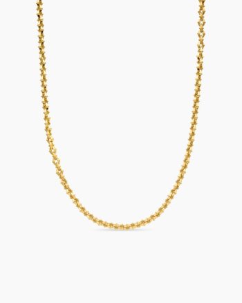Armory® Necklace|18K Yellow Gold, 4mm