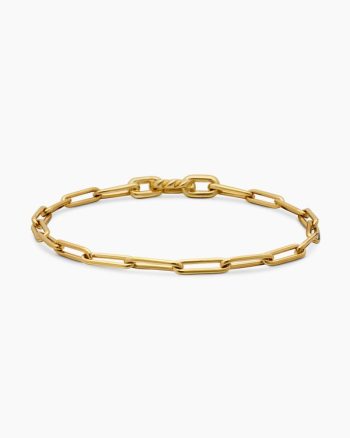DY Madison® Link Bracelet|18K Yellow Gold, 3.5mm