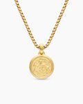 Petrvs® Angel Pendant|18K Yellow Gold, 13.5mm