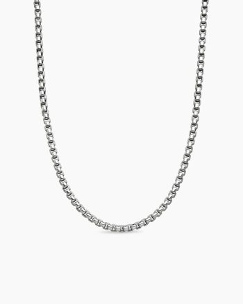 Box Chain Necklace|Sterling Silver, 5.2mm
