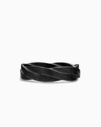 DY Helios™ Band Ring|Black Titanium, 6mm