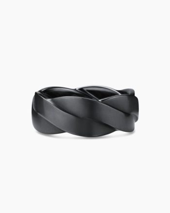 DY Helios™ Band Ring|Black Titanium, 9mm
