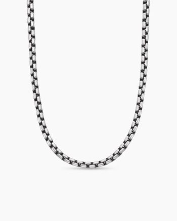 Box Chain Necklace|Sterling Silver, 4.8mm