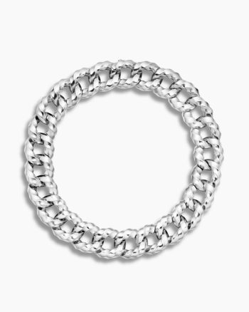 Cable Edge® Curb Chain Necklace|Sterling Silver, 23mm