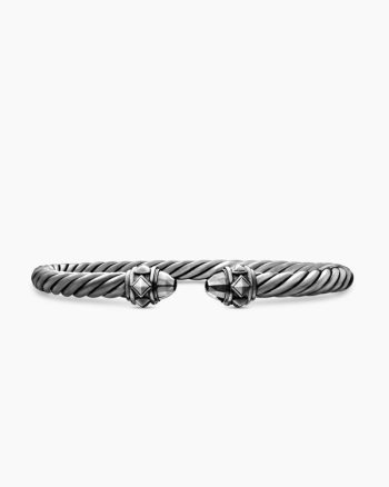 Renaissance® Classic Cable Bracelet|Blackened Silver, 5mm