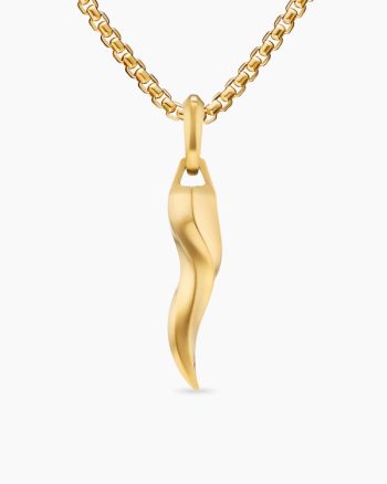 Cornicello Amulet|18K Yellow Gold, 30mm