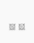 Petite Chatelaine® Stud Earrings|18K White Gold with Pavé Diamonds, 5mm