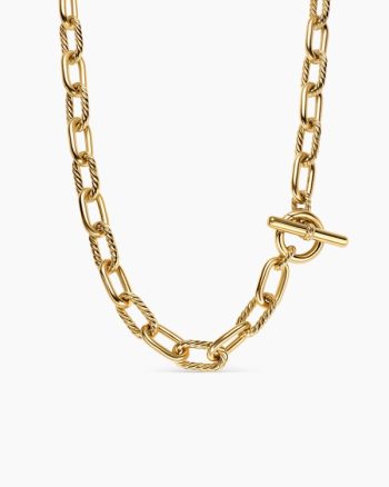 DY Madison® Toggle Chain Necklace|18K Yellow Gold, 11mm