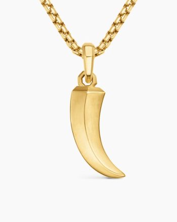 Claw Amulet|18K Yellow Gold, 25mm