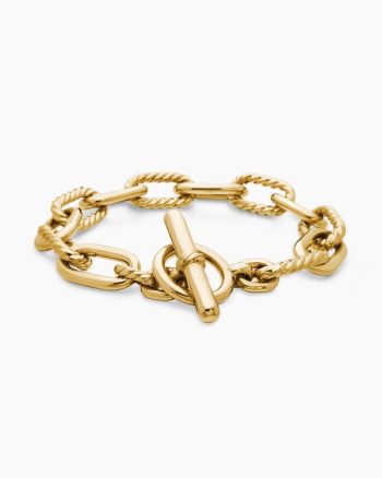 DY Madison® Toggle Chain Bracelet|18K Yellow Gold, 11mm