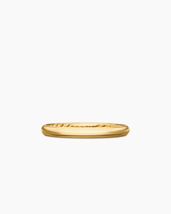 DY Eden Band Ring|18K Yellow Gold, 2.5mm